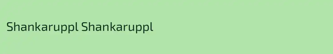 Shankaruppl Shankaruppl